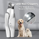 “LED Pet Nail Clipper – Safe Dog & Cat Nail Trimmer by PETKIT”