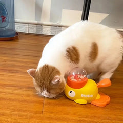 “Interactive Cat Duck Toy UK | EURO VIBE Fun Automatic Cat Toy”