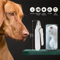 “LED Pet Nail Clipper – Safe Nail Trimmer with Guard for Dogs & Cats”