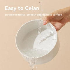 “Modern Elevated Pet Feeding Bowl Set – Raised Dog & Cat Feeder