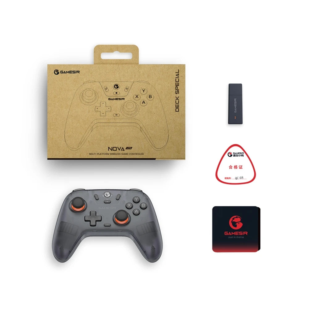 GameSir T4 Nova Lite Switch Controller Hall Effect Gamepad for Nintendo Switch iPhone Android Mobile Phone Windows PC