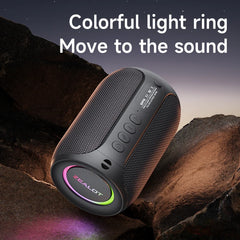 Zealot-S32PRO Powerful Bluetooth Speaker, Bass Wireless, LED Light, Outdoor Speakers, Subwoofer, Waterproof