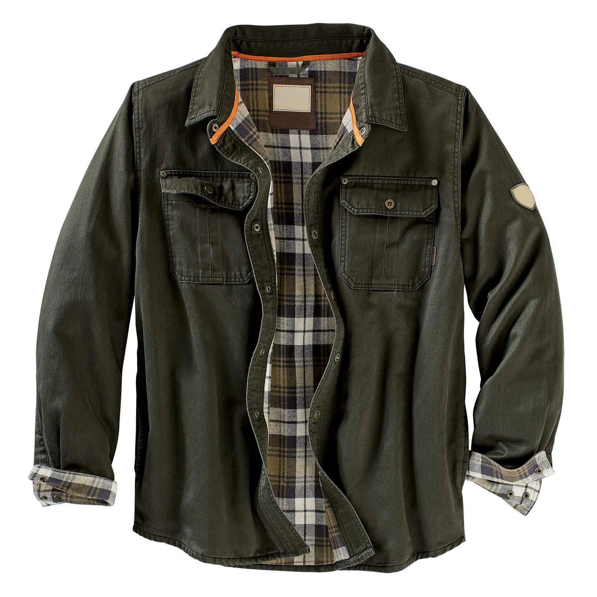 Motorcycle Style Men's Jacket Heavy Duty Long Sleeved Cotton Jacket Autumn Winter Retro Workwear Jacket Thickened Windproof Jack