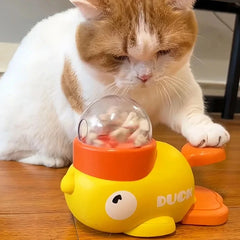 “Interactive Cat Duck Toy UK | EURO VIBE Fun Automatic Cat Toy”
