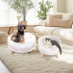 "Luxury Pet Bed UK | EURO VIBE Stylish Dog & Cat Lounger"