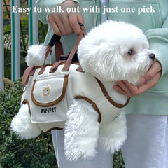 “Compact Soft Dog Carrier Bag – Comfortable Travel for Small Pets”