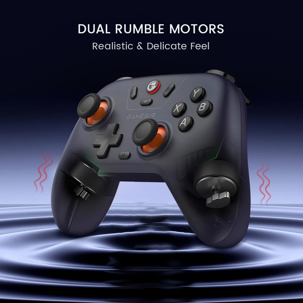 GameSir T4 Nova Lite Switch Controller Hall Effect Gamepad for Nintendo Switch iPhone Android Mobile Phone Windows PC