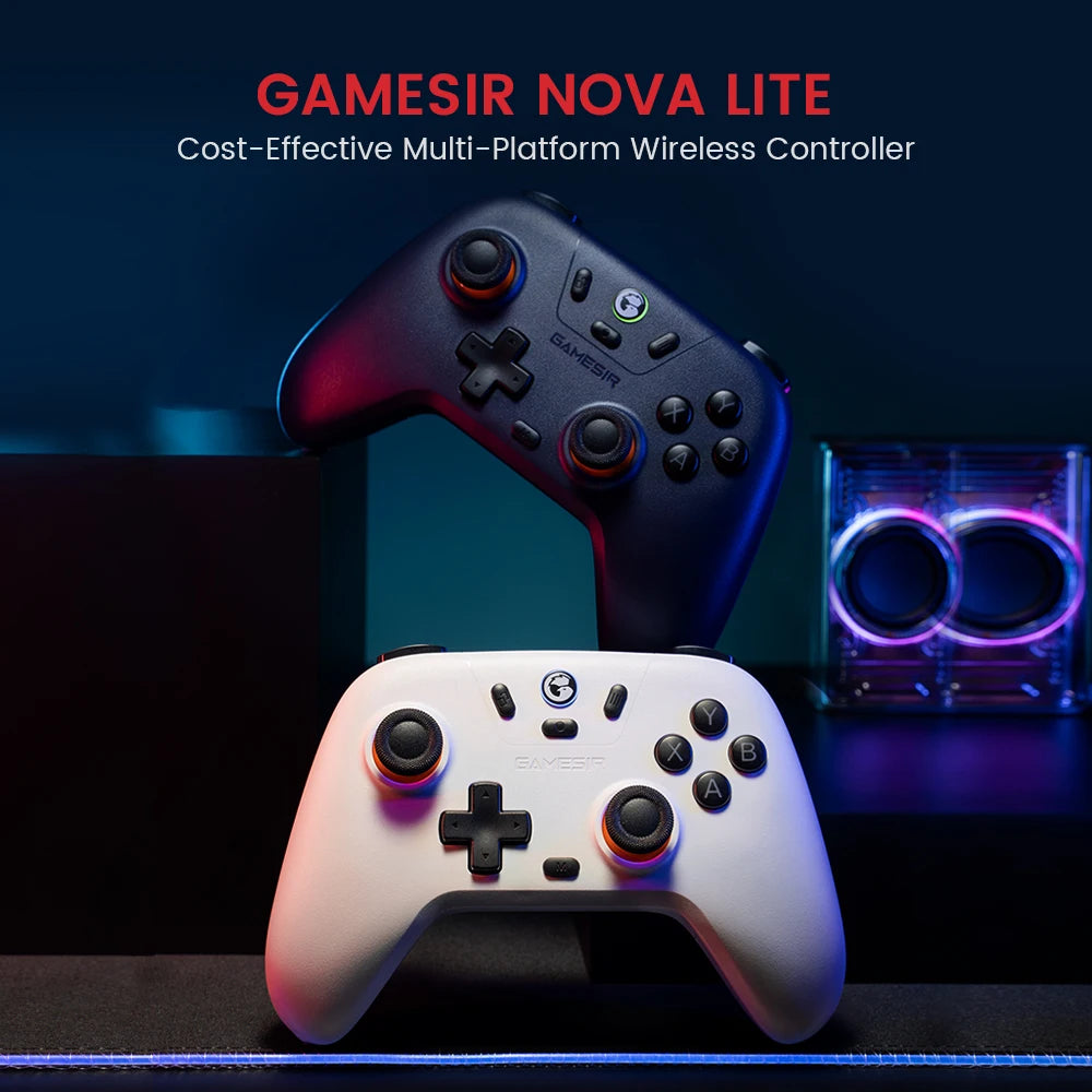 GameSir T4 Nova Lite Switch Controller Hall Effect Gamepad for Nintendo Switch iPhone Android Mobile Phone Windows PC
