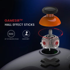 GameSir T4 Nova Lite Switch Controller Hall Effect Gamepad for Nintendo Switch iPhone Android Mobile Phone Windows PC