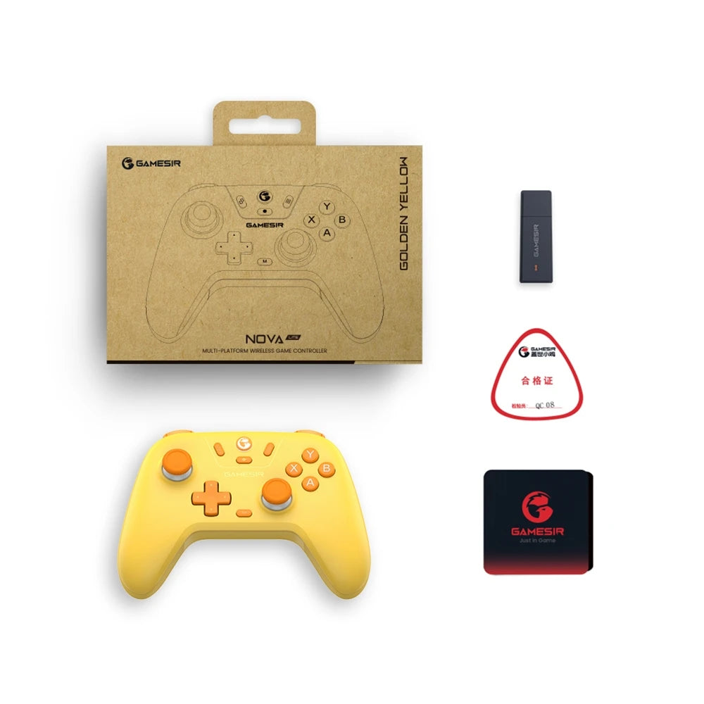 GameSir T4 Nova Lite Switch Controller Hall Effect Gamepad for Nintendo Switch iPhone Android Mobile Phone Windows PC