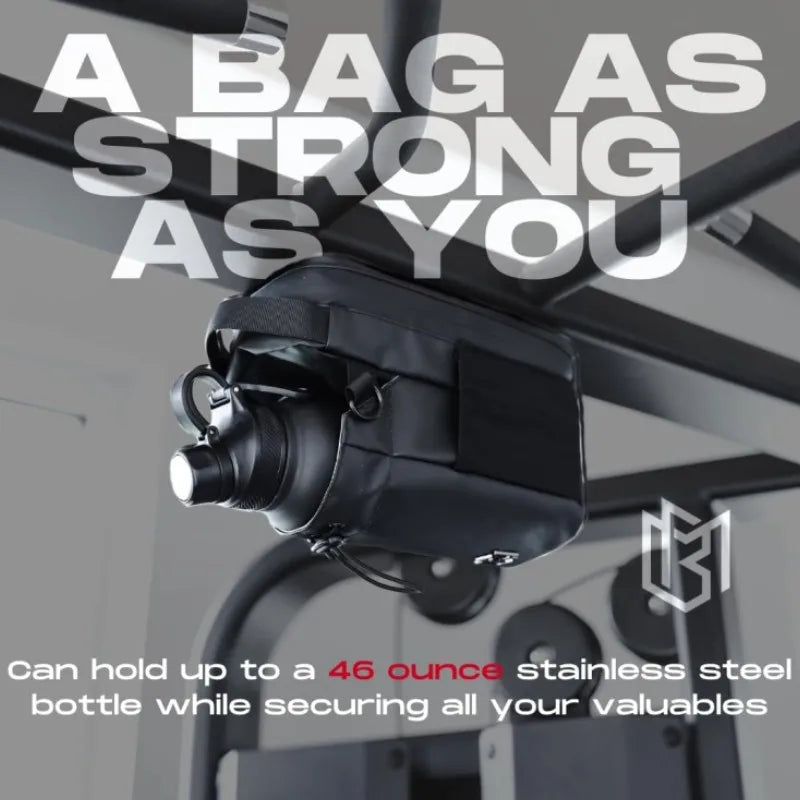 Magnetic Water Bottle Bag Large Capacity Specific Water Cup Holder with Strong Magnet Portable Bag for Outdoor Sports Gym Camp magnetic bag magnetic purse closure  crossbody bag with magnetic closure purse magnet