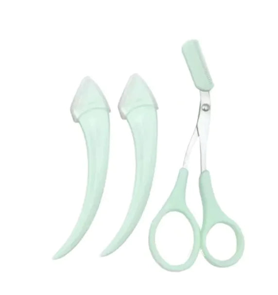 eyebrow cutting kit men's eyebrow grooming kit eyebrow razor kit eyebrow trimmer set